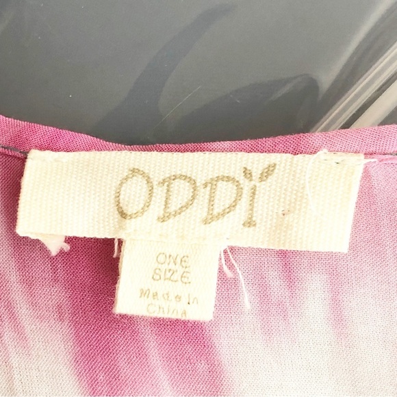 Oddy tie dye multicolored Kimono - Picture 5 of 9